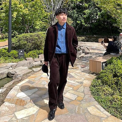 紳士 木の実から作ったカポック混コーデュロイジャケット | 無印良品